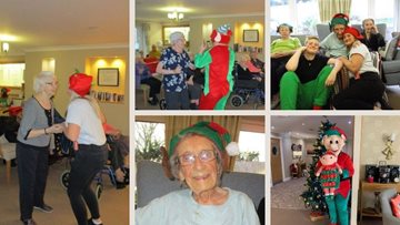 Guisborough care home supports Alzheimer’s Society on Elf Day